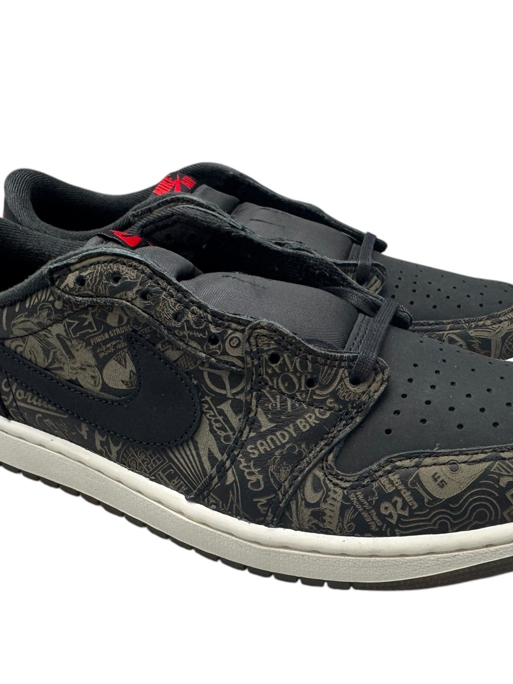 Nike Air Jordan 1 Low OG Laser Black Red IV6750-001 Men’s Size 10 New